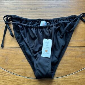 Black swim bottoms